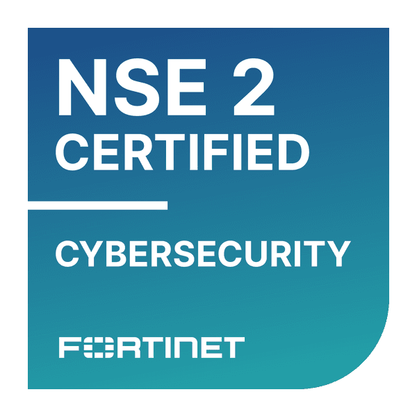Fortinet NSE 2 Certified in Cybersecurity
