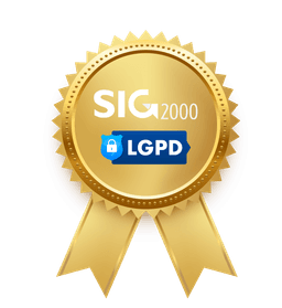 Selo LGPD - SIG 2000 em conformidade com a Lei Geral de Proteção de Dados