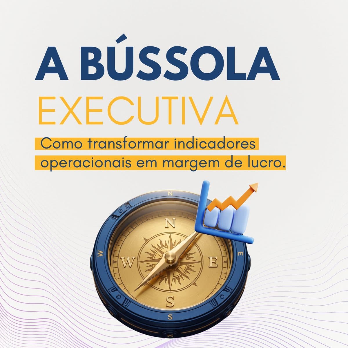 Capa do e-book A Bússola Executiva - Como transformar indicadores operacionais em margem de lucro